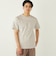SHIPS Colors:〈接触冷感〉シルケット コットン クルーネック TEE◇