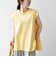 〈接触冷感/汗染み防止加工/洗濯機可能〉Aライン フレンチスリーブ TEE