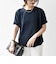 〈UVカット/接触冷感/吸水速乾/洗濯機可能〉USAコットン ツイスト TEE