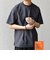 SHIPS any: 360° THE CIRCLE STRETCH ポケット Tシャツ(セットアップ対応)◇
