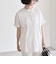 quaranciel:〈接触冷感/汗染み防止/洗濯機可能〉スリット ルーズ チュニック TEE