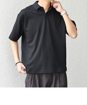 【WEB限定】SHIPS any:〈接触冷感〉COOL TOUCH スムース リラックス ポロシャツ◇