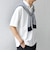 【WEB限定】SHIPS any:〈接触冷感〉COOL TOUCH スムース リラックス ポロシャツ◇