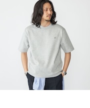 【WEB限定】SHIPS: テレワーク ビズ ワンポイントロゴ ポンチ Tシャツ