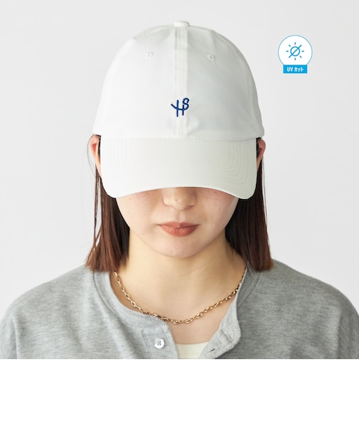 【WEB限定】SHIPS: ワンポイント ロゴ UVカット オーバーフィットキャップ