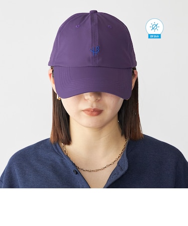 【WEB限定】SHIPS: ワンポイント ロゴ UVカット オーバーフィットキャップ