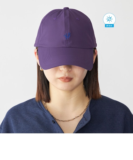 【WEB限定】SHIPS: ワンポイント ロゴ UVカット オーバーフィットキャップ