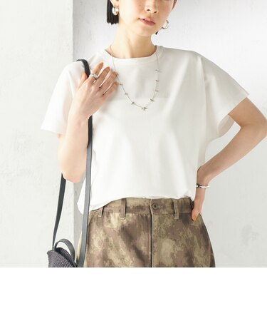 〈接触冷感〉ポンチ ドルマン TEE