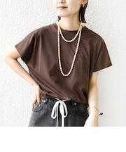 〈接触冷感〉ポンチ ドルマン TEE