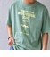 SCREEN STARS: ガーメントダイ フェード カラー レトロ グラフィック Tシャツ◇