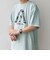 SCREEN STARS: ガーメントダイ フェード カラー レトロ グラフィック Tシャツ◇