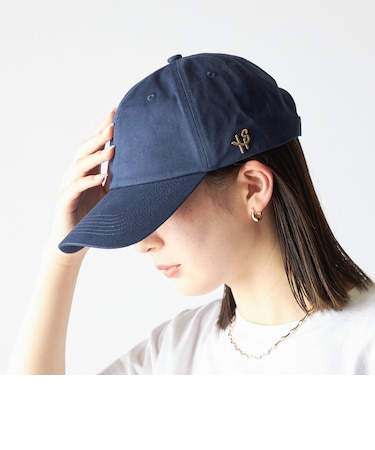 【WEB限定】SHIPS: ワンポイント ロゴ ピンズ オーバーフィット キャップ