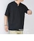 SHIPS any:〈接触冷感・遮熱・UVカット機能等〉サマーファンクション 鹿の子 ヘンリーネック Tシャツ◇