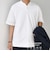 SHIPS any:〈接触冷感・遮熱・UVカット機能等〉サマーファンクション 鹿の子 ヘンリーネック Tシャツ◇