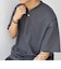 SHIPS any:〈接触冷感・遮熱・UVカット機能等〉サマーファンクション 鹿の子 ヘンリーネック Tシャツ◇