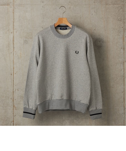 【SHIPS別注】FRED PERRY: シングル ティップ スウェットシャツ