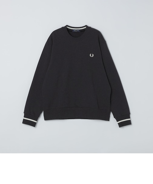 【SHIPS別注】FRED PERRY: シングル ティップ スウェットシャツ
