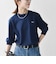 《一部追加予約》【SHIPS any別注】LACOSTE:〈洗濯機可能〉ピケ クルーネック ロンT 26AW