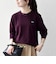 《一部追加予約》【SHIPS any別注】LACOSTE:〈洗濯機可能〉ピケ クルーネック ロンT 26AW