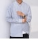 SHIPS any: LIM BLESS ソリッド / ストライプ バンドカラー シャツ 26AW◇