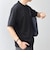 SHIPS any: JAPAN MADE クリアベアスムース スロープネック ジャケット Tシャツ