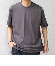 SHIPS any: JAPAN MADE クリアベアスムース スロープネック ジャケット Tシャツ