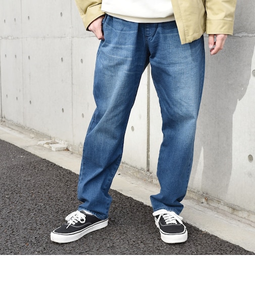 Lee: FLeeasy Narrow ストレッチ テーパード デニム◇