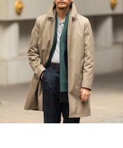 SHIPS: VENTILE(R) コットン ステンカラー コート