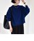 〈手洗い可能〉AQUA カシミヤ ミックス ドルマン ニット