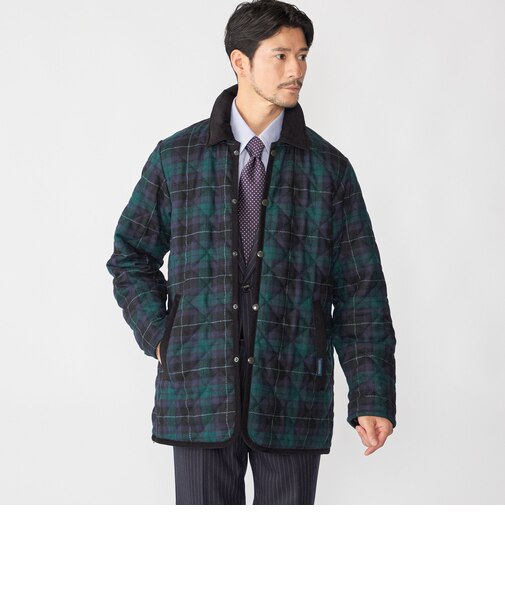 【SHIPS別注】LAVENHAM: SHIPS タータン ウール KEDINGTON