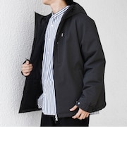 【WEB限定】〈手洗い可能/撥水〉ウールライク ユーティリティー 中綿 マウンテンパーカー◇