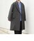 PURE WOOL MELTON ダブル チェスターコート 26AW◆