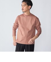 SHIPS: ハイゲージ クルーネック ロングスリーブ Tシャツ