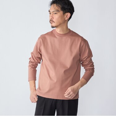 SHIPS: ハイゲージ クルーネック ロングスリーブ Tシャツ
