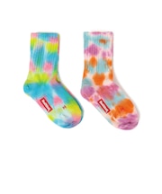 Healthknit: 2足セット タイダイ ソックス / 19-21cm <KIDS>