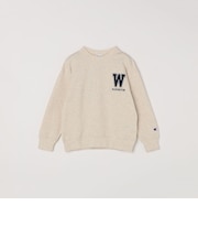 Champion: クルーネック ワシントン ロゴ スウェット<KIDS>
