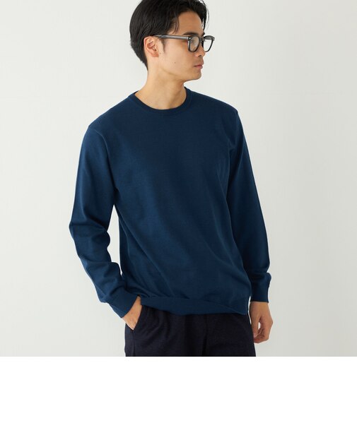 【一部WEB限定】〈手洗い可能〉アンチピリング 12ゲージ クルーネック ニット◇