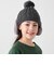 ポンポン イヤーマフ ニット キャップ<KIDS>◇