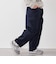 SHIPS any:〈洗濯機可能〉ツイル ストレッチ ワイド カーブ パンツ <KIDS>