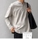 〈抗菌防臭/遮熱等〉マルチファンクション ヘンリーネック Tシャツ(ロンT)◇