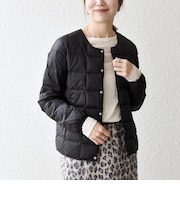 TAION:〈手洗い可能〉インナー ショート ダウン ジャケット 26AW