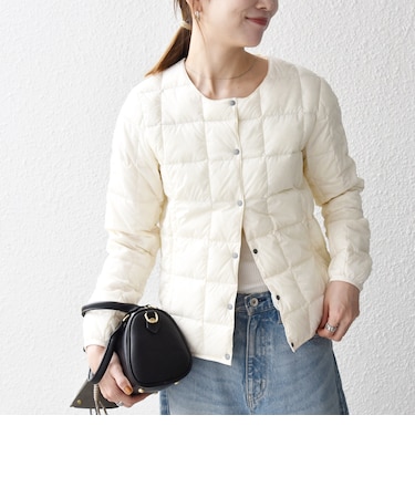 TAION:〈手洗い可能〉インナー ショート ダウン ジャケット 26AW