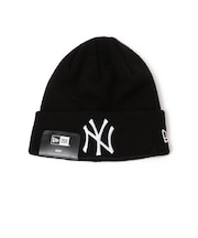 NEW ERA: ベーシック MLB ロゴ 刺繍 ニットキャップ <KIDS>