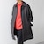 PURE WOOL MELTON ステンカラー コート 26AW◆