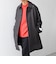 PURE WOOL MELTON ステンカラー コート 26AW◆