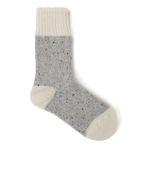 H FOOT WEAR: ネップ ソックス
