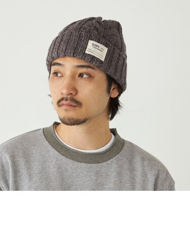【一部WEB限定】〈手洗い可能〉ケーブル ニット キャップ◇