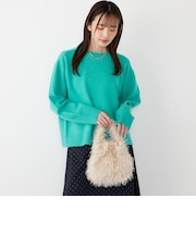 SHIPS Colors:〈手洗い可能〉CASHMILE(R) サドルショルダー ニット