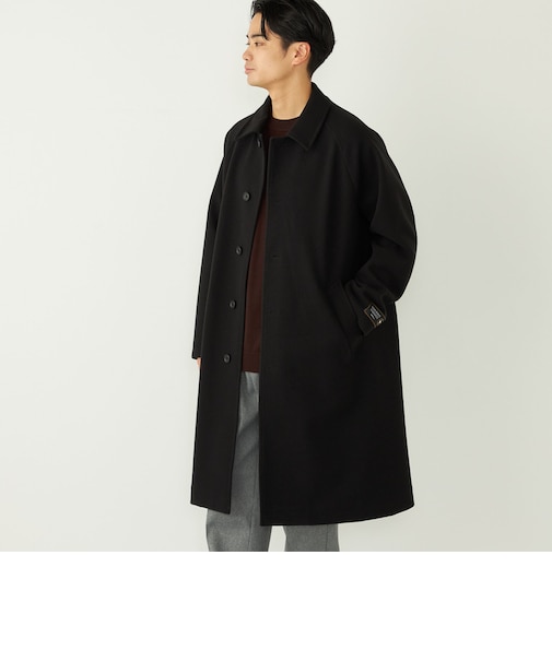 【一部WEB限定】ウール ミックス ロングコート◇