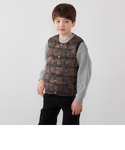 TAION:〈手洗い可能〉クルーネック インナー ダウン ベスト <KIDS>